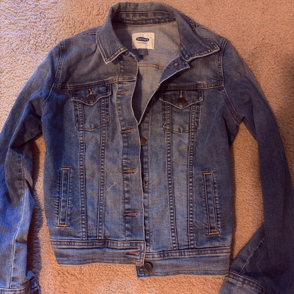 Old Navy Blue Jean Jacket Classic Style